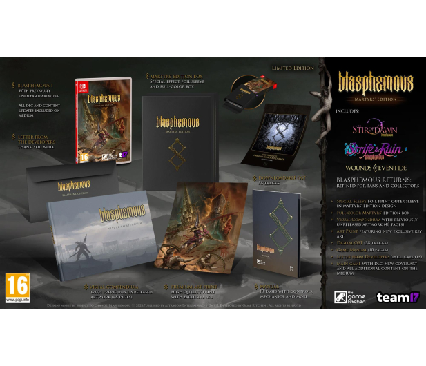 Switch Blasphemous: Martyr's Limited Edition - 1581099 - zdjęcie 3